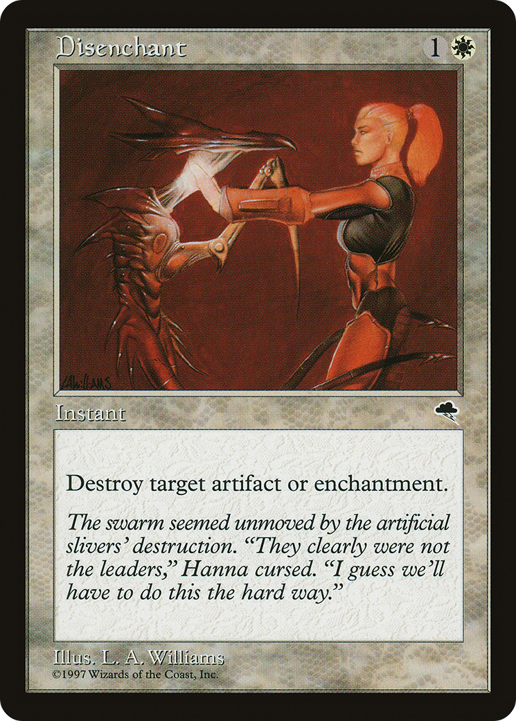 Disenchant (TMP-016) - Tempest - Premium MTG Single from Wizards of the Coast - Just $0.08! Shop now at Game Crave Tournament Store