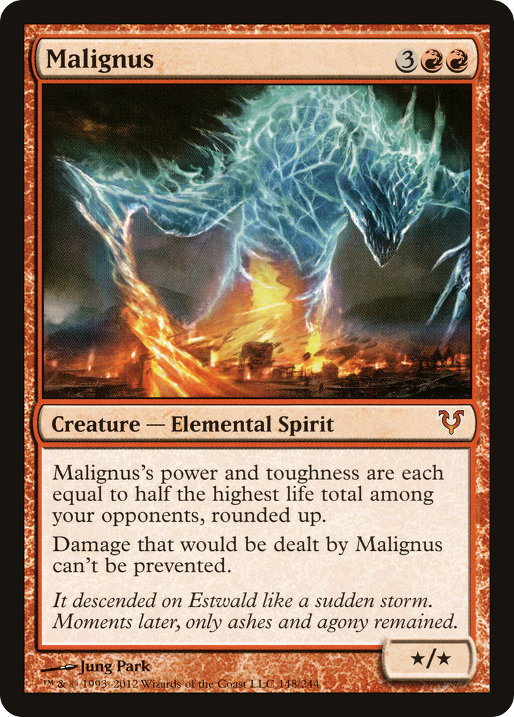 Malignus (AVR-148) - Avacyn Restored Foil - Premium MTG Single from Wizards of the Coast - Just $13.51! Shop now at Game Crave Tournament Store