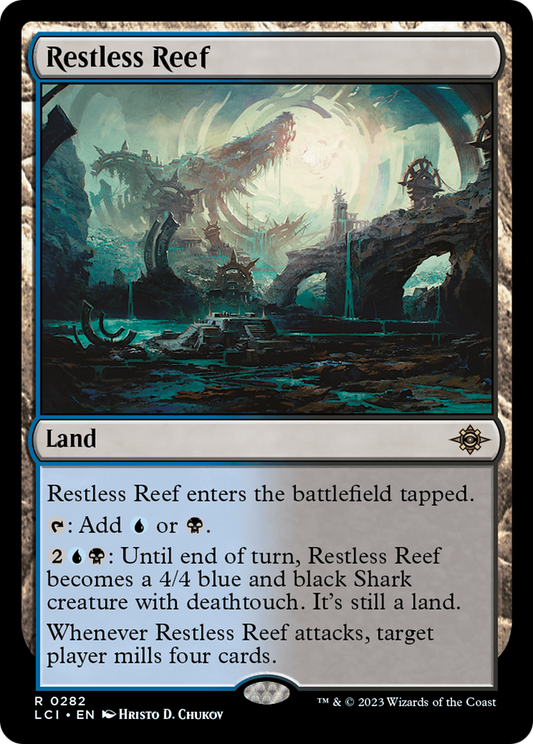 Restless Reef (LCI-282) - The Lost Caverns of Ixalan Foil - Premium MTG Single from Wizards of the Coast - Just $1.24! Shop now at Game Crave Tournament Store