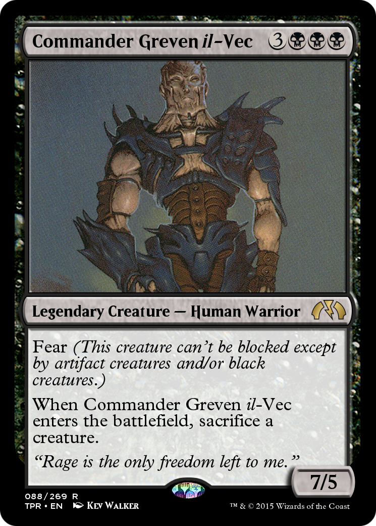 Commander Greven il-Vec (TPR-088) - Tempest Remastered Foil - Premium MTG Single from Wizards of the Coast - Just $0! Shop now at Game Crave Tournament Store