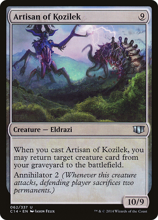 Artisan of Kozilek (C14-062) - Commander 2014 - Premium MTG Single from Wizards of the Coast - Just $0.10! Shop now at Game Crave Tournament Store