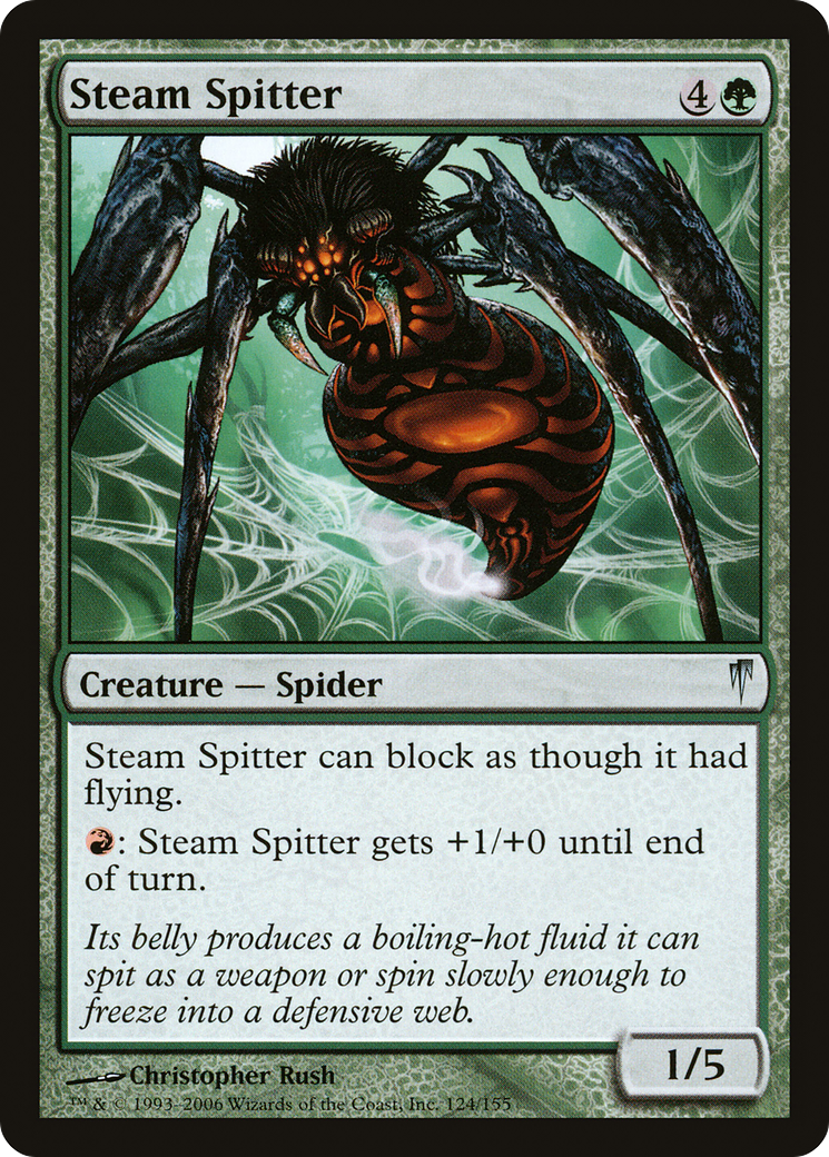 Steam Spitter (CSP-124) - Coldsnap Foil - Premium MTG Single from Wizards of the Coast - Just $0.78! Shop now at Game Crave Tournament Store