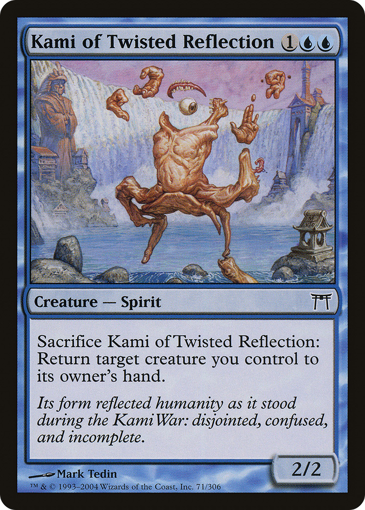 Kami of Twisted Reflection (CHK-071) - Champions of Kamigawa - Premium MTG Single from Wizards of the Coast - Just $0.25! Shop now at Game Crave Tournament Store