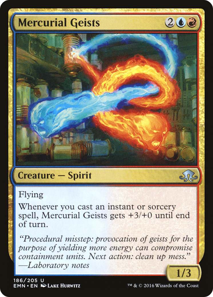 Mercurial Geists (EMN-186) - Eldritch Moon - Premium MTG Single from Wizards of the Coast - Just $0.25! Shop now at Game Crave Tournament Store