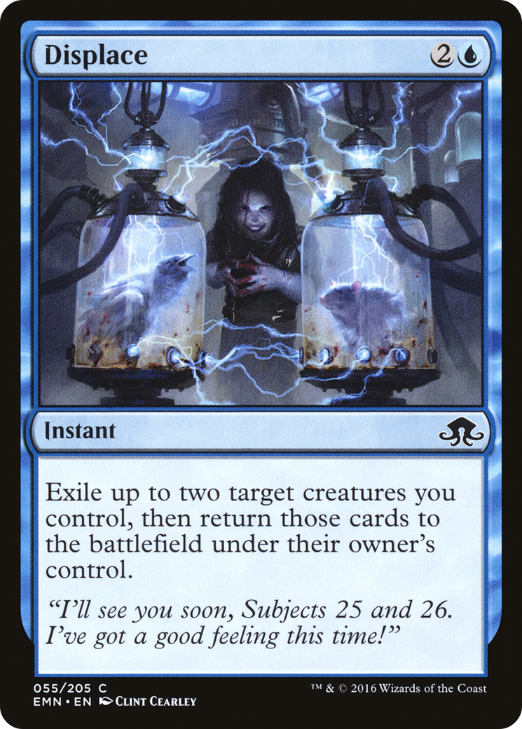 Displace (EMN-055) - Eldritch Moon Foil - Premium MTG Single from Wizards of the Coast - Just $4.74! Shop now at Game Crave Tournament Store