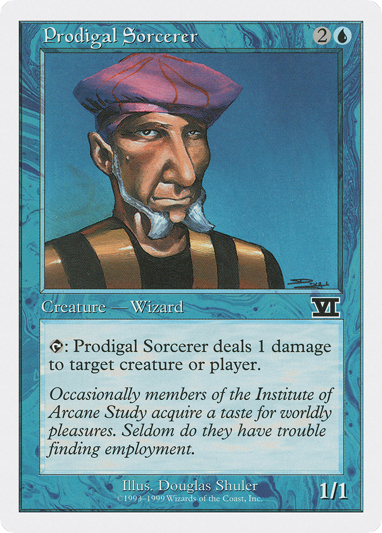 Prodigal Sorcerer (BRB-054) - Battle Royale Box Set - Premium MTG Single from Wizards of the Coast - Just $0.18! Shop now at Game Crave Tournament Store