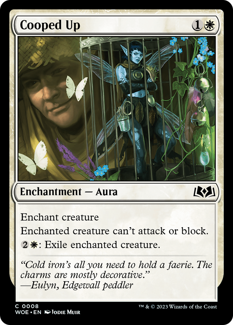 Cooped Up (WOE-008) - Wilds of Eldraine - Premium MTG Single from Wizards of the Coast - Just $0.08! Shop now at Game Crave Tournament Store