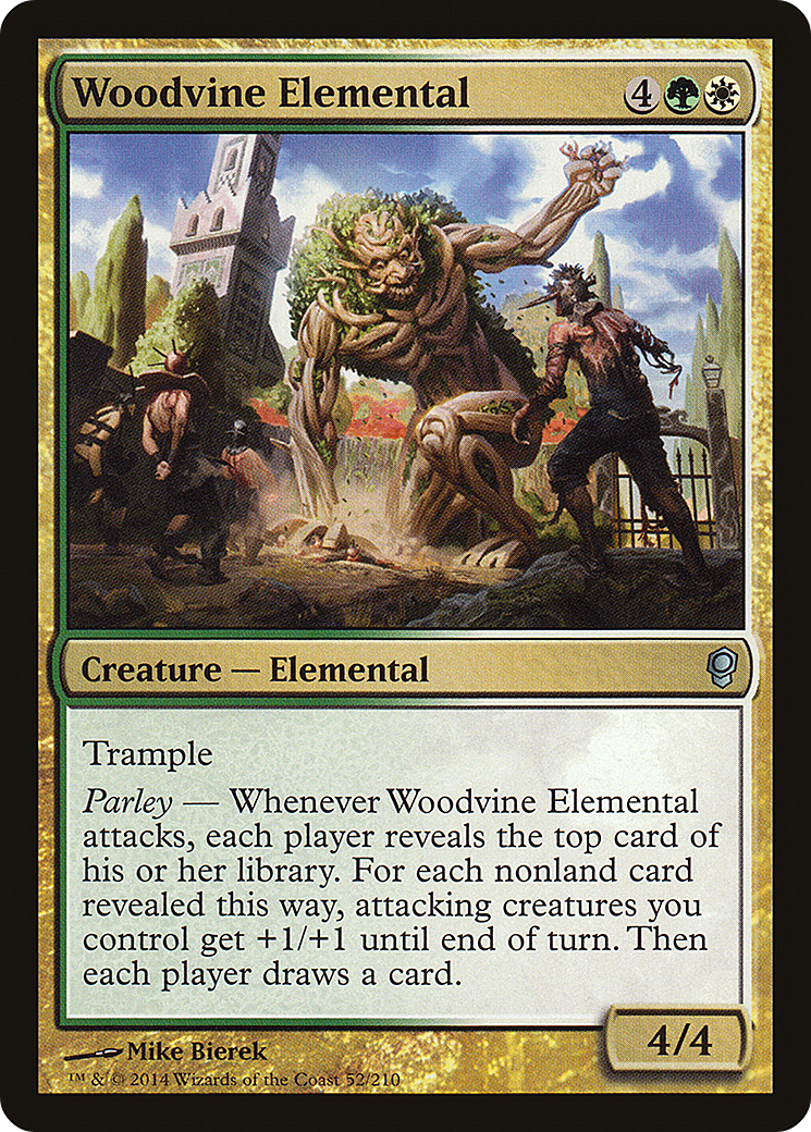 Woodvine Elemental (CNS-052) - Conspiracy - Premium MTG Single from Wizards of the Coast - Just $0.25! Shop now at Game Crave Tournament Store