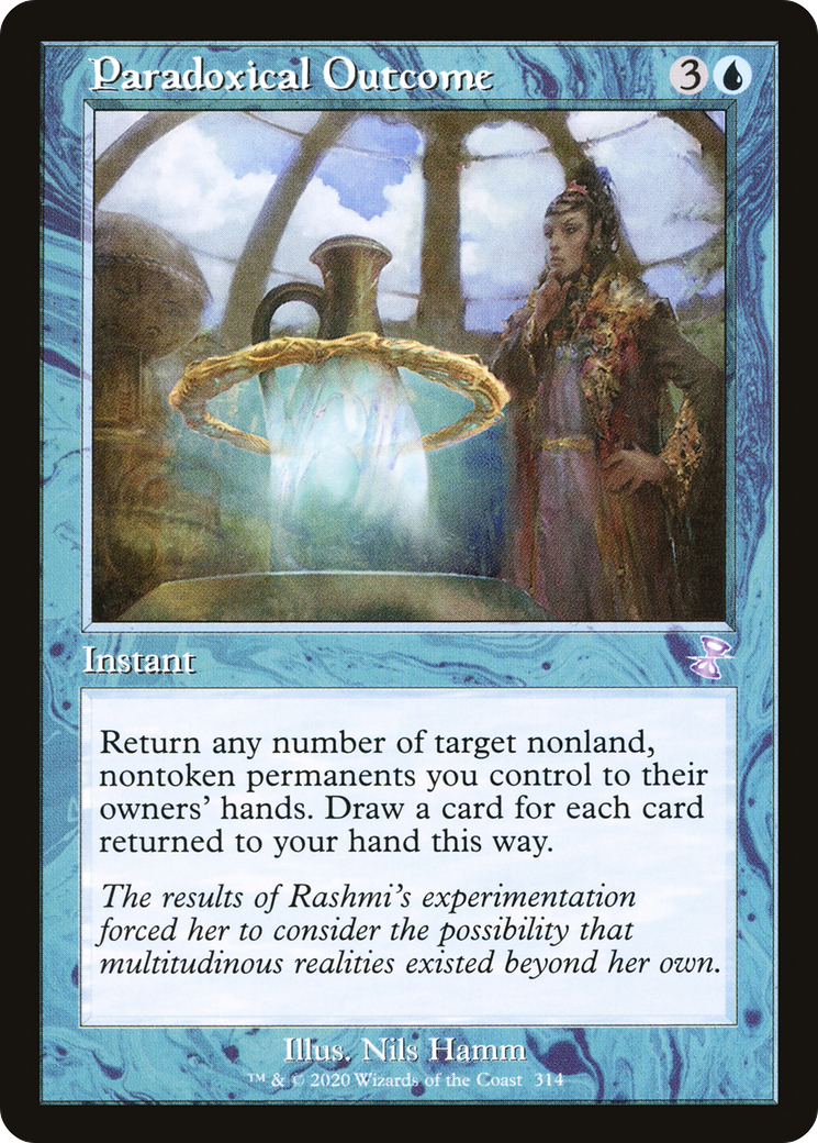 Paradoxical Outcome (TSR-314) - Time Spiral Remastered - Premium MTG Single from Wizards of the Coast - Just $0.42! Shop now at Game Crave Tournament Store