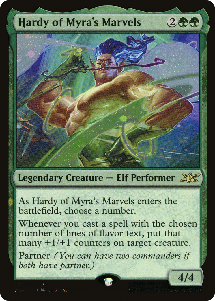 Hardy of Myra's Marvels (UNF-427) - Unfinity Foil - Premium MTG Single from Wizards of the Coast - Just $0.25! Shop now at Game Crave Tournament Store