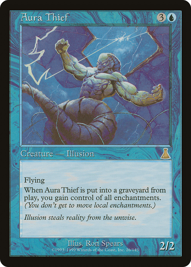 Aura Thief (UDS-026) - Urza's Destiny - Premium MTG Single from Wizards of the Coast - Just $4.42! Shop now at Game Crave Tournament Store