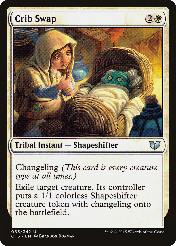 Crib Swap (C15-065) - Commander 2015 - Premium MTG Single from Wizards of the Coast - Just $0.08! Shop now at Game Crave Tournament Store