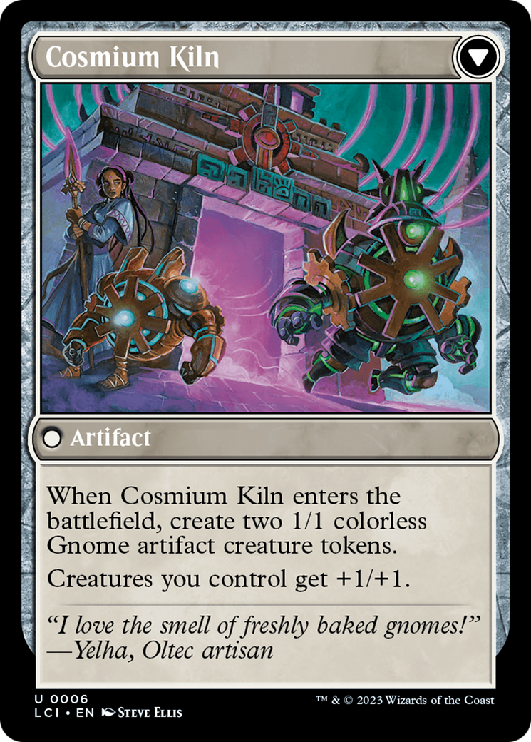 Clay-Fired Bricks // Cosmium Kiln (LCI-006) - The Lost Caverns of Ixalan - Premium MTG Single from Wizards of the Coast - Just $0.08! Shop now at Game Crave Tournament Store