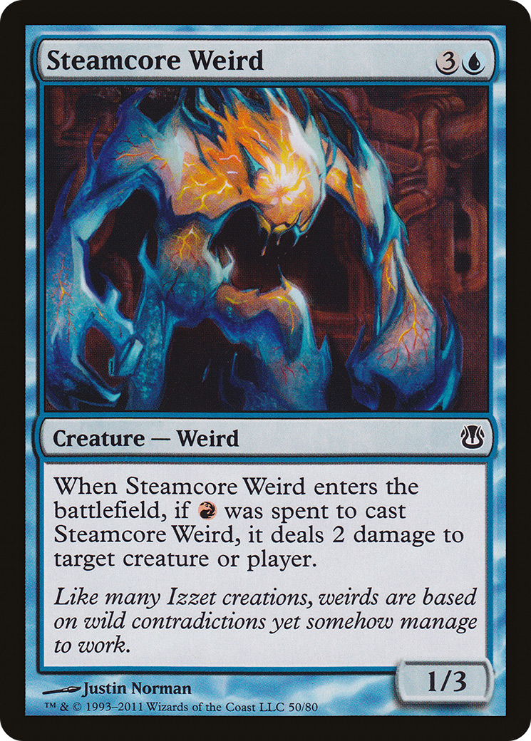 Steamcore Weird (DDH-050) - Duel Decks: Ajani vs. Nicol Bolas - Premium MTG Single from Wizards of the Coast - Just $0.08! Shop now at Game Crave Tournament Store