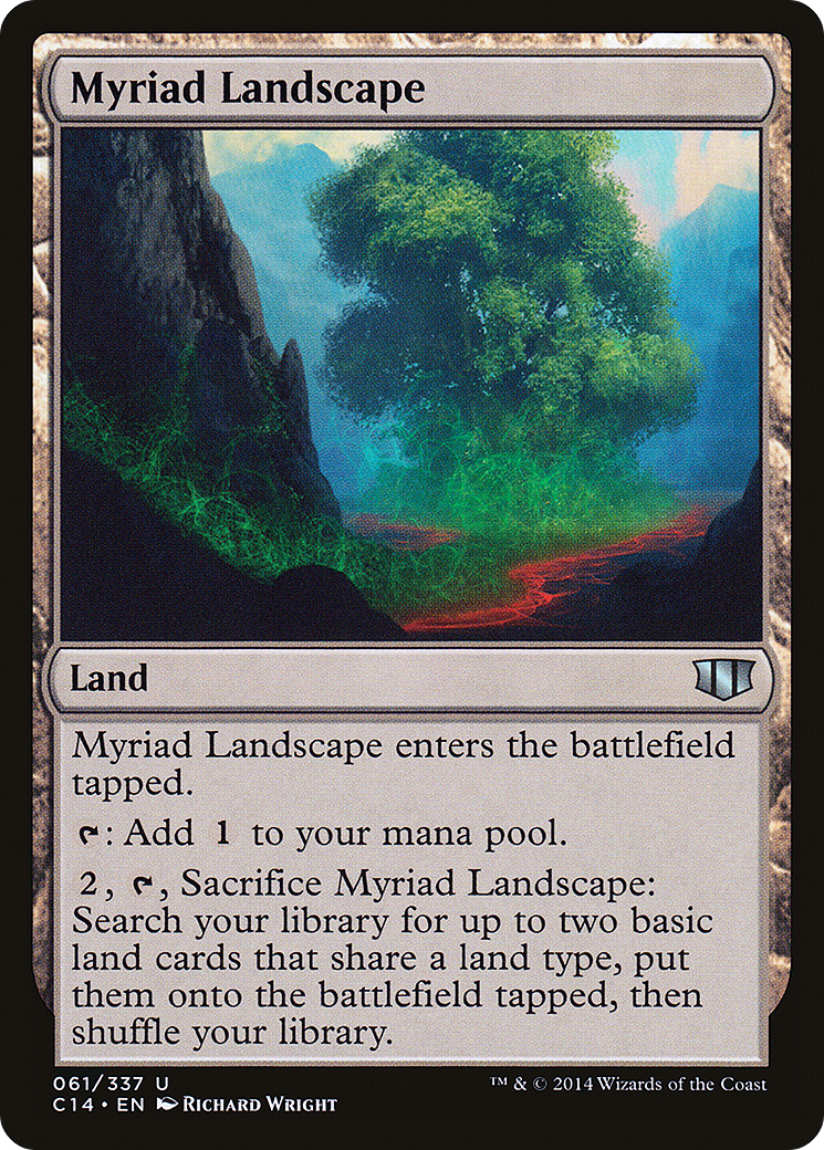 Myriad Landscape (C14-061) - Commander 2014 - Premium MTG Single from Wizards of the Coast - Just $0.08! Shop now at Game Crave Tournament Store