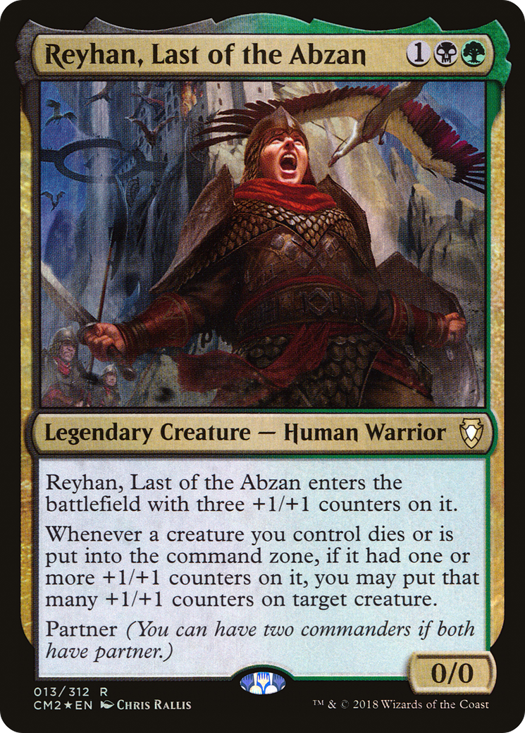 Reyhan, Last of the Abzan (CM2-013) - Commander Anthology Volume II Foil - Premium MTG Single from Wizards of the Coast - Just $2.29! Shop now at Game Crave Tournament Store