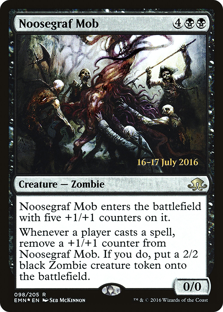 Noosegraf Mob (PEMN-98S) - Eldritch Moon Promos Foil - Premium MTG Single from Wizards of the Coast - Just $0.73! Shop now at Game Crave Tournament Store