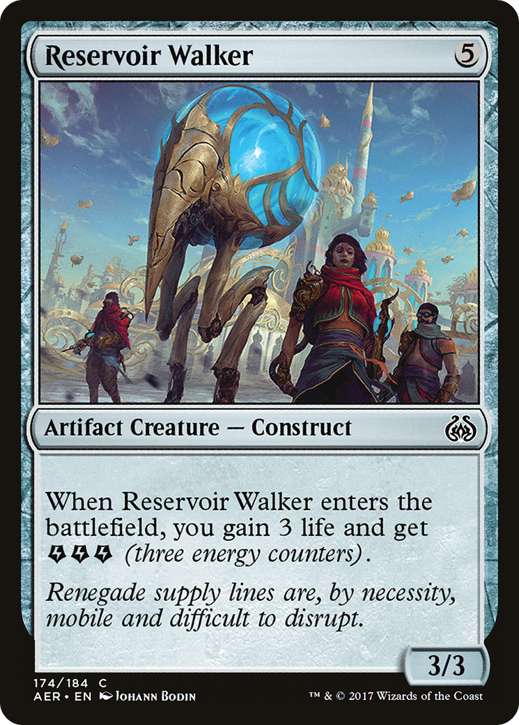 Reservoir Walker (AER-174) - Aether Revolt - Premium MTG Single from Wizards of the Coast - Just $0.08! Shop now at Game Crave Tournament Store