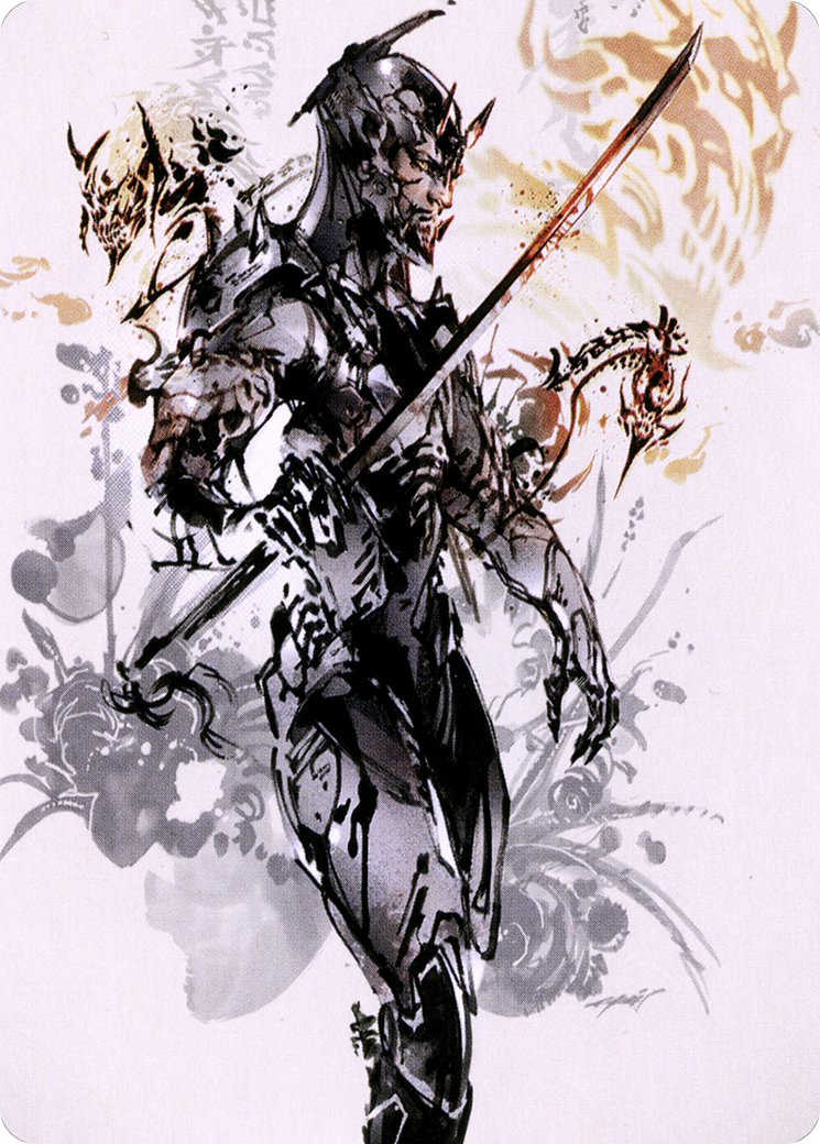 Satoru Umezawa // Satoru Umezawa (ANEO-073) - Neon Dynasty Art Series (Borderless) Foil - Premium MTG Single from Wizards of the Coast - Just $0! Shop now at Game Crave Tournament Store