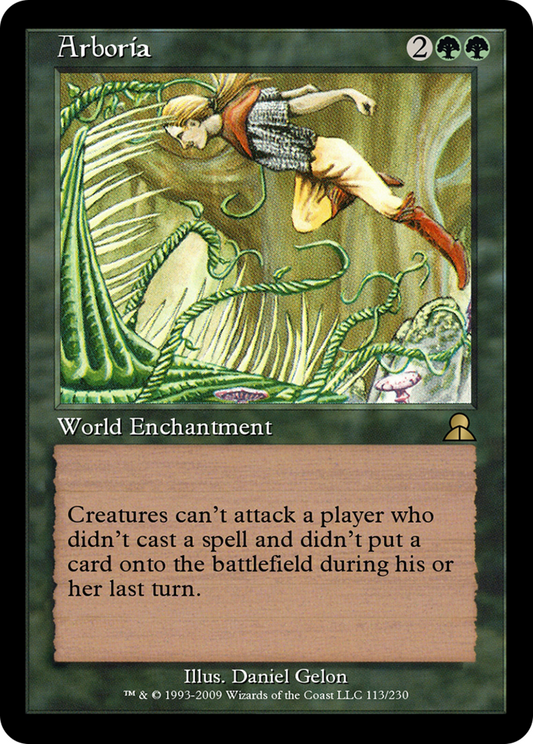 Arboria (ME3-113) - Masters Edition III - Premium MTG Single from Wizards of the Coast - Just $0! Shop now at Game Crave Tournament Store