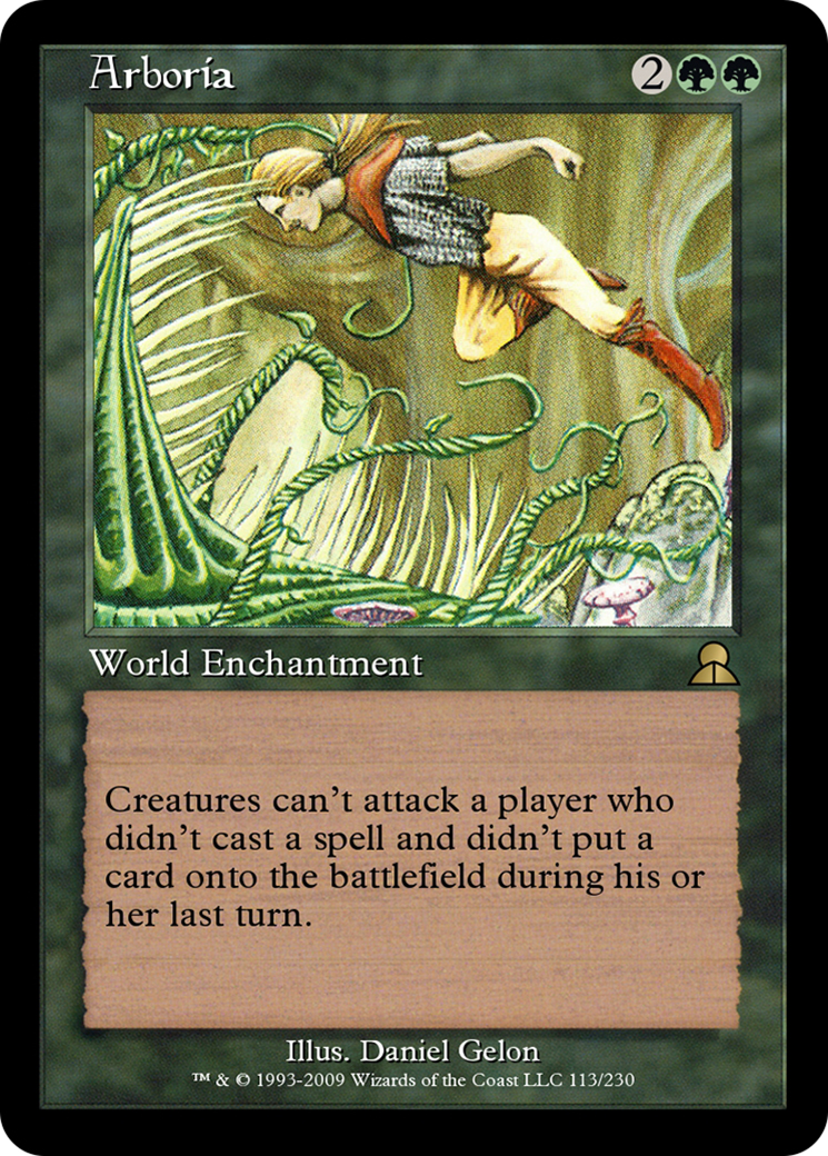 Arboria (ME3-113) - Masters Edition III Foil - Premium MTG Single from Wizards of the Coast - Just $0! Shop now at Game Crave Tournament Store