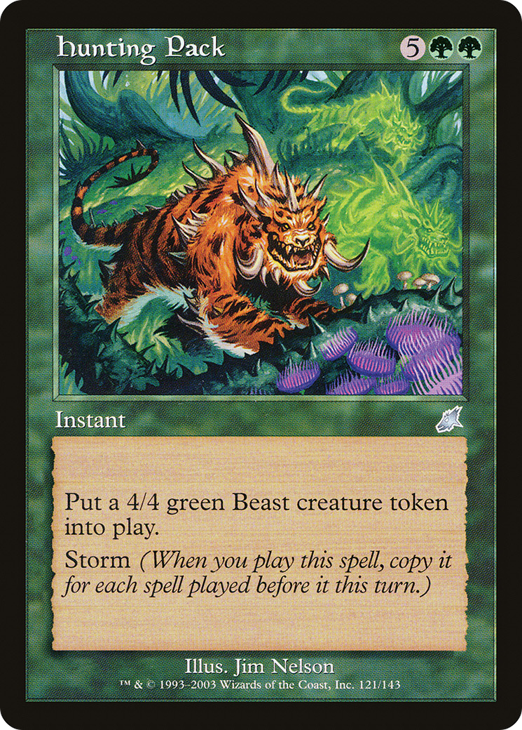 Hunting Pack (SCG-121) - Scourge - Premium MTG Single from Wizards of the Coast - Just $0.08! Shop now at Game Crave Tournament Store