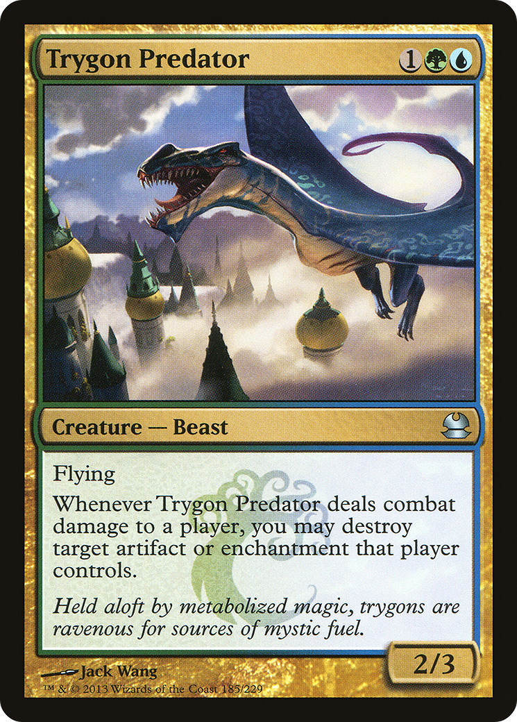 Trygon Predator (MMA-185) - Modern Masters Foil - Premium MTG Single from Wizards of the Coast - Just $0.08! Shop now at Game Crave Tournament Store