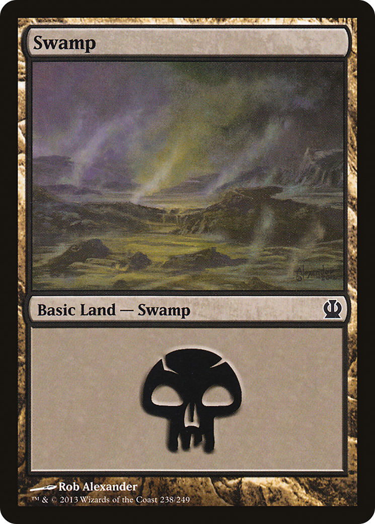 Swamp (THS-238) - Theros - Premium MTG Single from Wizards of the Coast - Just $0.08! Shop now at Game Crave Tournament Store