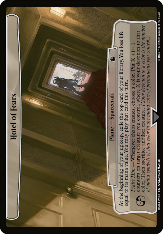 Hotel of Fears (WHO-584) - Doctor Who - Premium MTG Single from Wizards of the Coast - Just $0.25! Shop now at Game Crave Tournament Store