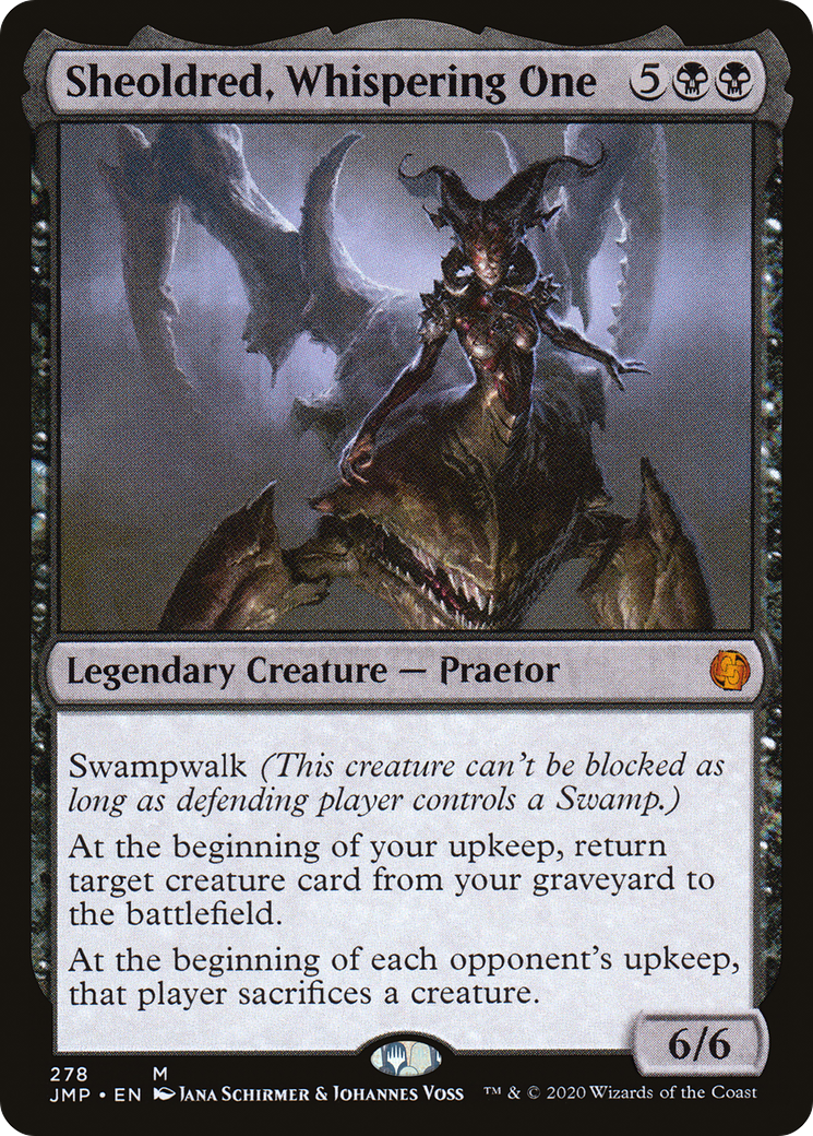 Sheoldred, Whispering One (JMP-278) - Jumpstart - Premium MTG Single from Wizards of the Coast - Just $4.01! Shop now at Game Crave Tournament Store