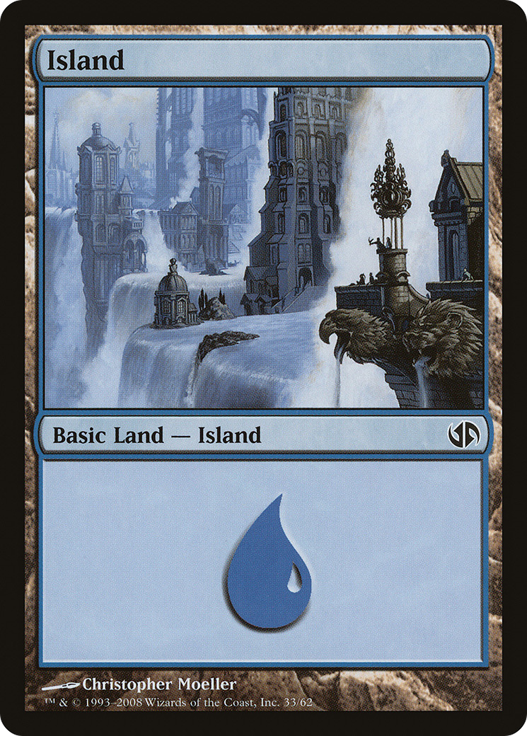 Island (DD2-033) - Duel Decks: Jace vs. Chandra - Premium MTG Single from Wizards of the Coast - Just $0.08! Shop now at Game Crave Tournament Store