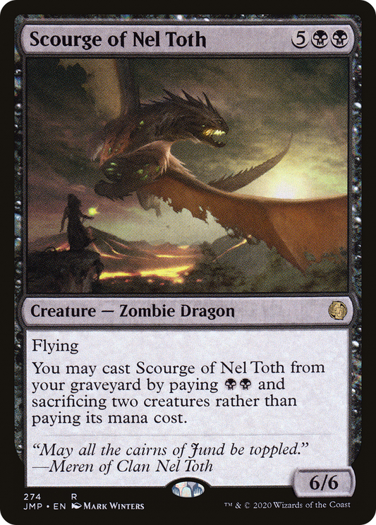 Scourge of Nel Toth (JMP-274) - Jumpstart - Premium MTG Single from Wizards of the Coast - Just $0.10! Shop now at Game Crave Tournament Store