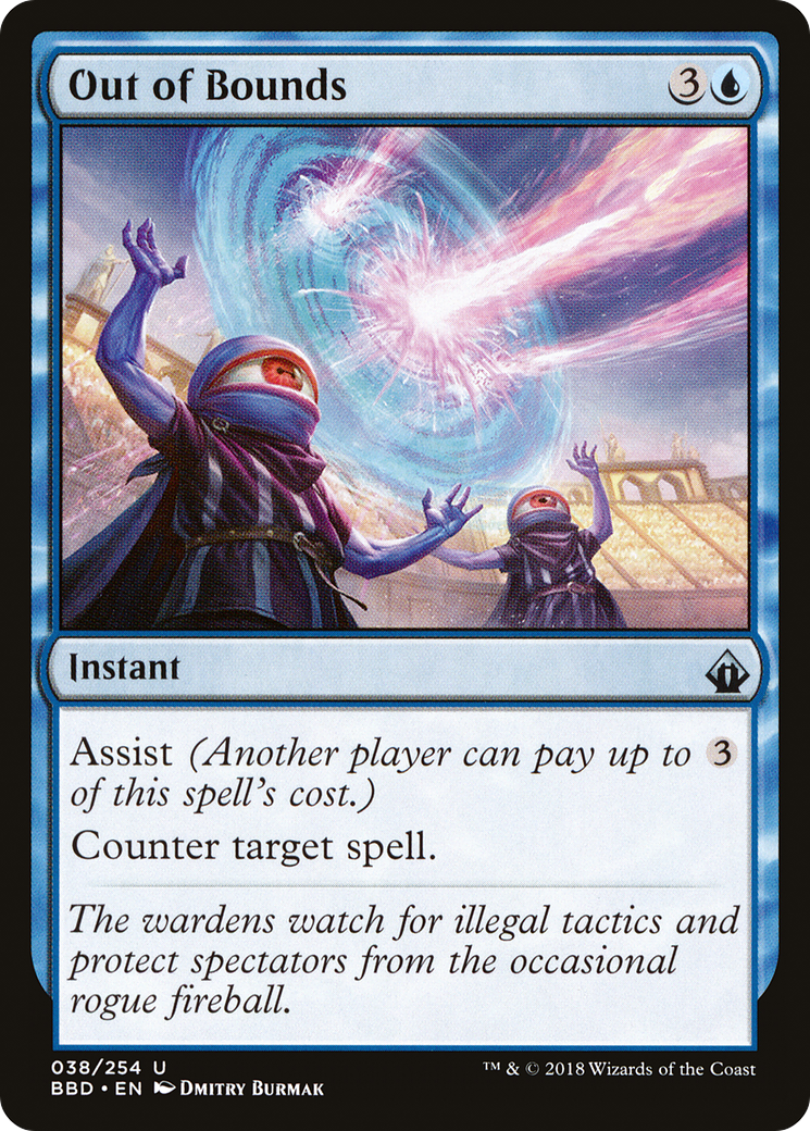 Out of Bounds (BBD-038) - Battlebond - Premium MTG Single from Wizards of the Coast - Just $0.08! Shop now at Game Crave Tournament Store