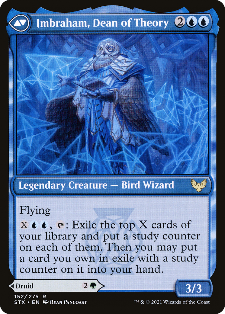 Kianne, Dean of Substance // Imbraham, Dean of Theory (STX-152) - Strixhaven: School of Mages - Premium MTG Single from Wizards of the Coast - Just $0.08! Shop now at Game Crave Tournament Store