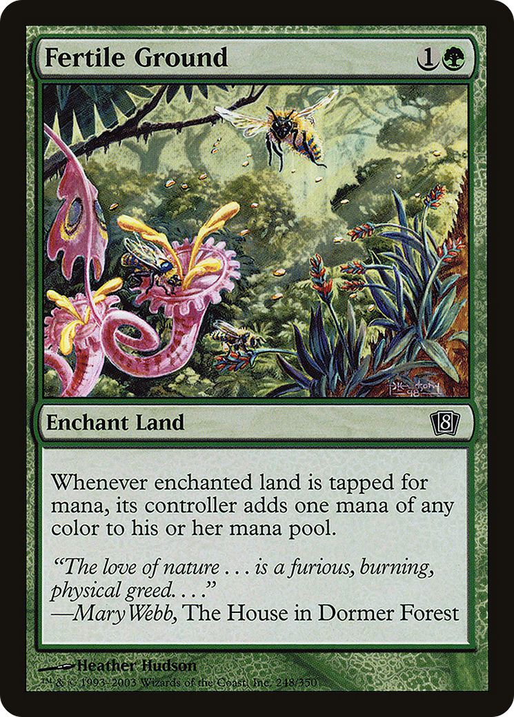 Fertile Ground (8ED-248★) - Eighth Edition Foil - Premium MTG Single from Wizards of the Coast - Just $8.94! Shop now at Game Crave Tournament Store