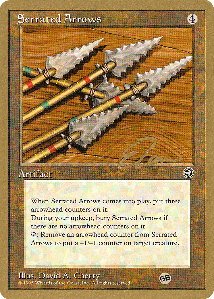 Serrated Arrows (PTC-ET110SB) - Pro Tour Collector Set - Premium MTG Single from Wizards of the Coast - Just $0.14! Shop now at Game Crave Tournament Store