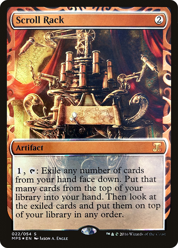 Scroll Rack (MPS-022) - Kaladesh Inventions Foil - Premium MTG Single from Wizards of the Coast - Just $29.17! Shop now at Game Crave Tournament Store