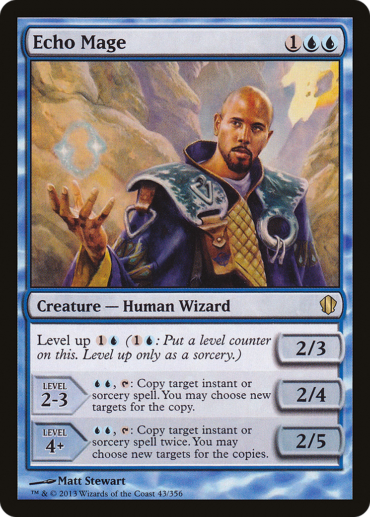 Echo Mage (C13-043) - Commander 2013 - Premium MTG Single from Wizards of the Coast - Just $0.08! Shop now at Game Crave Tournament Store