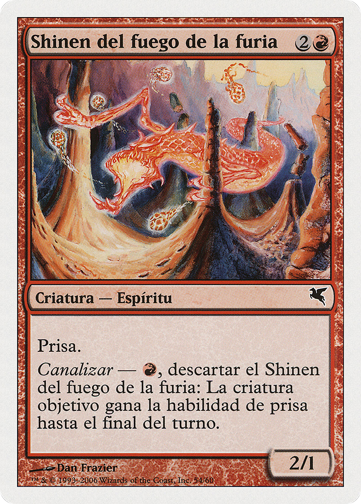 Shinen of Fury's Fire (PSAL-C54) - Salvat 2005 - Premium MTG Single from Wizards of the Coast - Just $0! Shop now at Game Crave Tournament Store