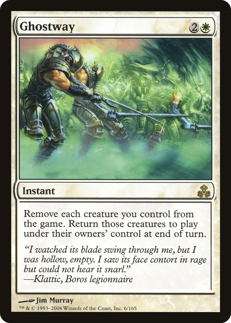Ghostway (GPT-006) - Guildpact Foil - Premium MTG Single from Wizards of the Coast - Just $10.26! Shop now at Game Crave Tournament Store