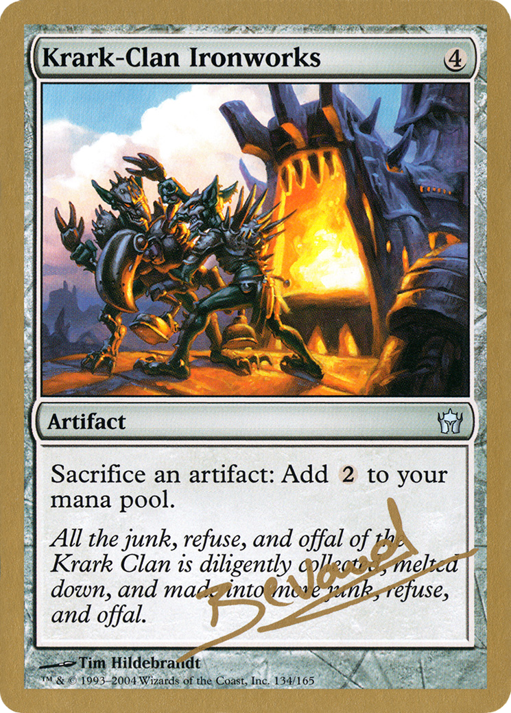Krark-Clan Ironworks (WC04-MB134) - World Championship Decks 2004 - Premium MTG Single from Wizards of the Coast - Just $3.31! Shop now at Game Crave Tournament Store