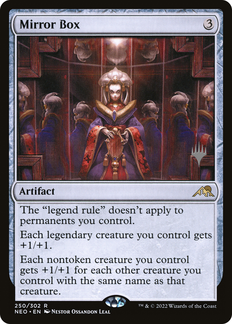 Mirror Box (PNEO-250P) - Kamigawa: Neon Dynasty Promos - Premium MTG Single from Wizards of the Coast - Just $1.62! Shop now at Game Crave Tournament Store