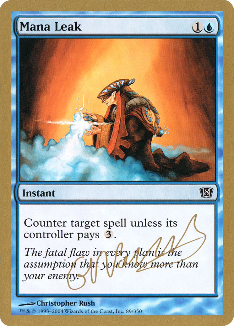 Mana Leak (WC04-GN89) - World Championship Decks 2004 - Premium MTG Single from Wizards of the Coast - Just $0.25! Shop now at Game Crave Tournament Store