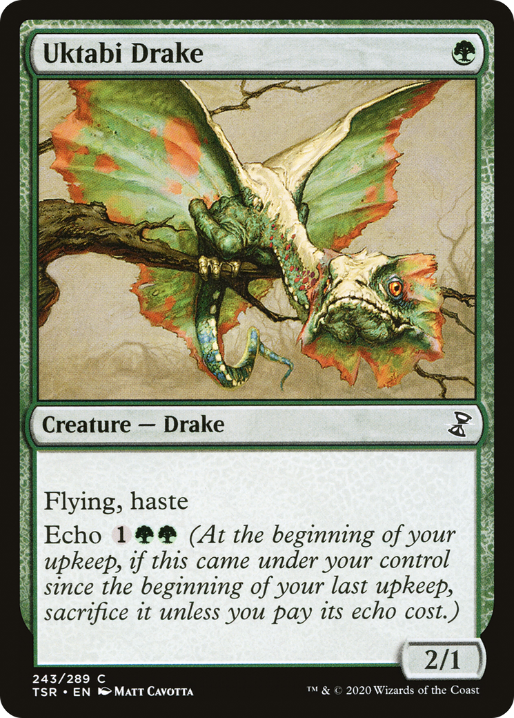 Uktabi Drake (TSR-243) - Time Spiral Remastered - Premium MTG Single from Wizards of the Coast - Just $0.08! Shop now at Game Crave Tournament Store