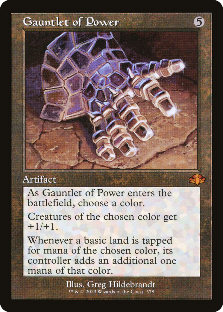Gauntlet of Power (DMR-378) - Dominaria Remastered - Premium MTG Single from Wizards of the Coast - Just $0.74! Shop now at Game Crave Tournament Store