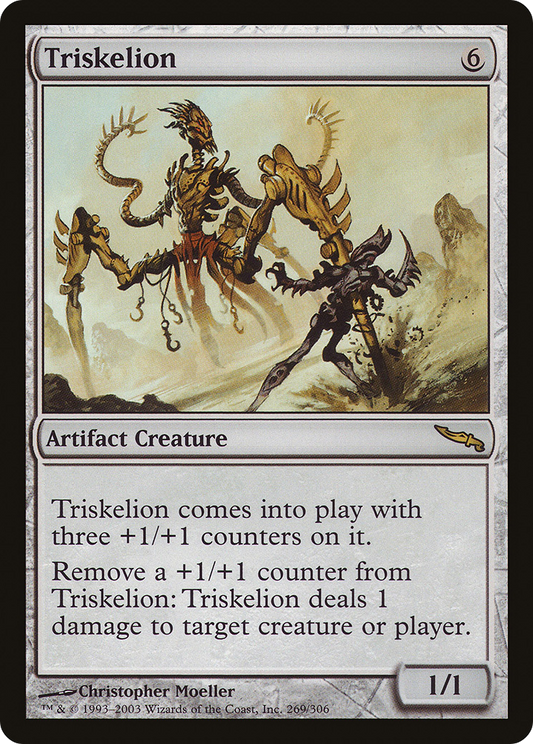 Triskelion (MRD-269) - Mirrodin - Premium MTG Single from Wizards of the Coast - Just $0.11! Shop now at Game Crave Tournament Store