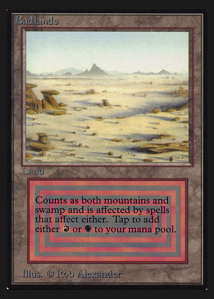 Badlands (CEI-278) - Intl. Collectors' Edition - Premium MTG Single from Wizards of the Coast - Just $38.81! Shop now at Game Crave Tournament Store