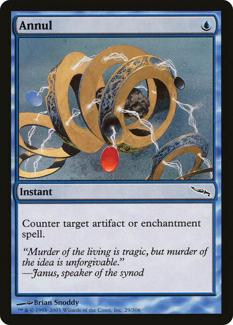 Annul (MRD-029) - Mirrodin Foil - Premium MTG Single from Wizards of the Coast - Just $2.16! Shop now at Game Crave Tournament Store