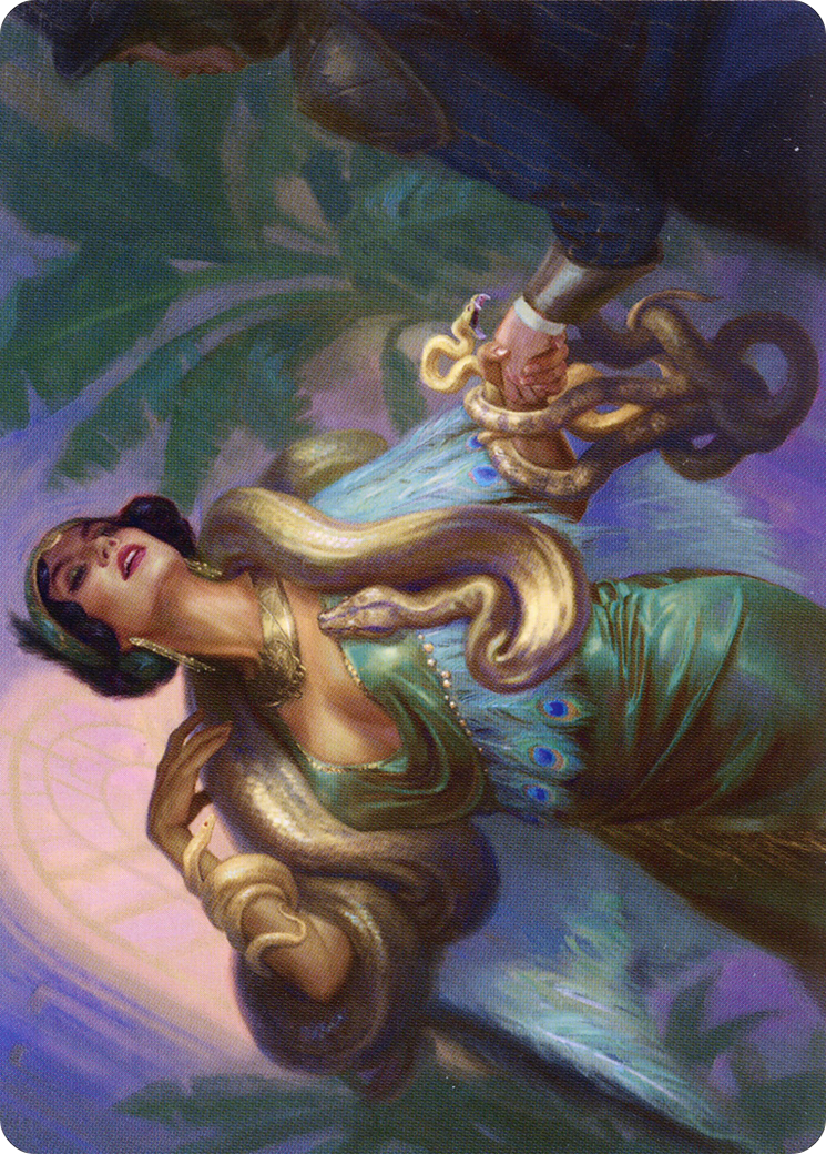 Venom Connoisseur // Venom Connoisseur (ASNC-021) - New Capenna Art Series (Borderless) Foil - Premium MTG Single from Wizards of the Coast - Just $0! Shop now at Game Crave Tournament Store
