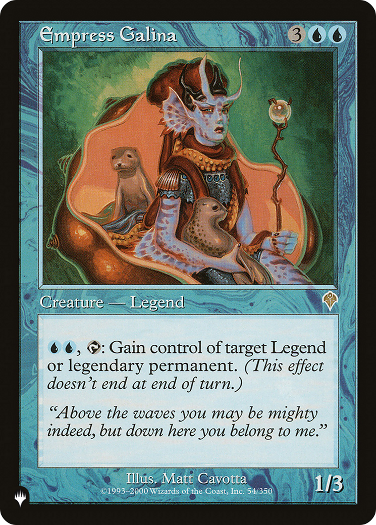 Empress Galina (PLIST-827) - The List - Premium MTG Single from Wizards of the Coast - Just $10.28! Shop now at Game Crave Tournament Store